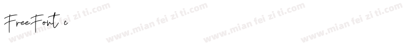 FreeFont c4字体转换